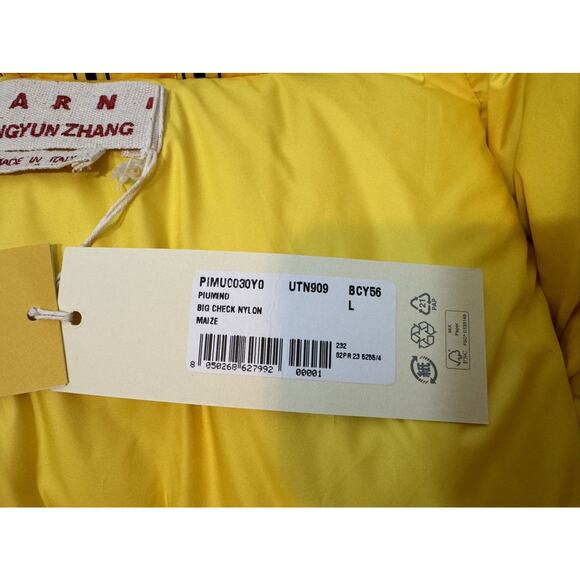 NWT Marni Down Puffer Jacket in Maize - Picture 14 of 16